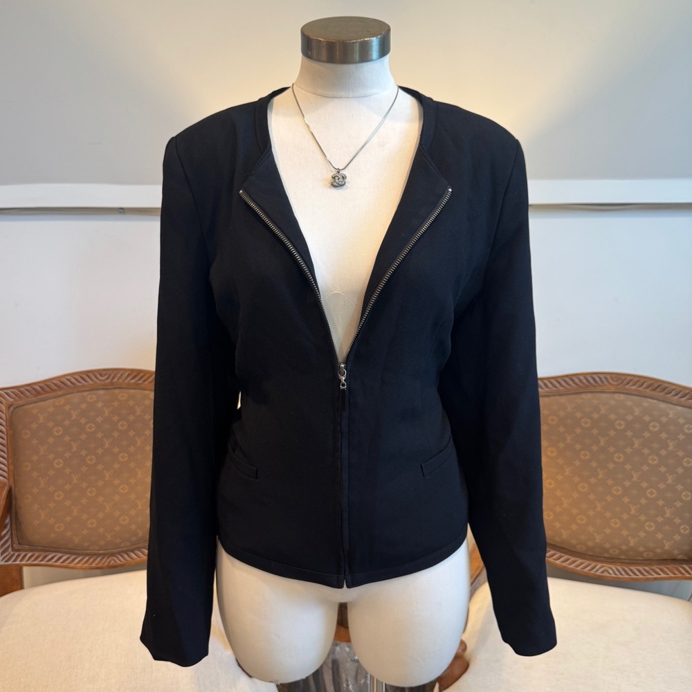 Peter Nygard Black Blazer Jacket